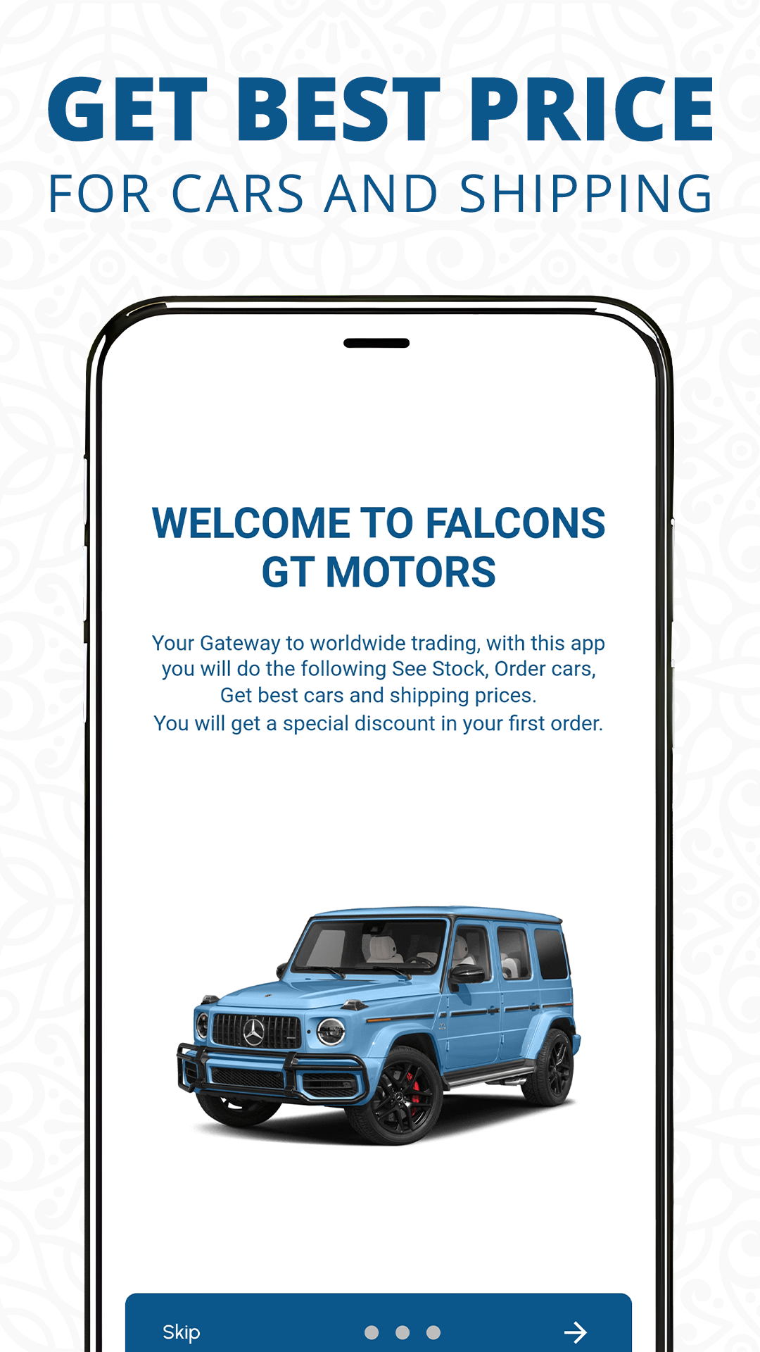Falcons GT Motors Mobile Application
