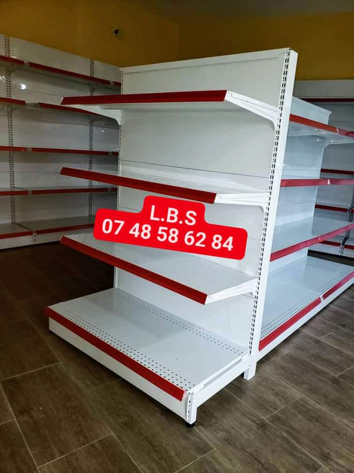 ÉTAGÈRE MÉTALLIQUE DOUBLE FACES IMPORTEE