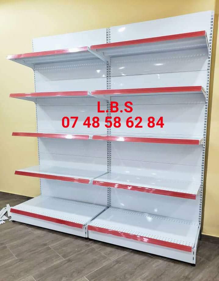 ÉTAGÈRE MÉTALLIQUE IMPORTEE UNE FACE