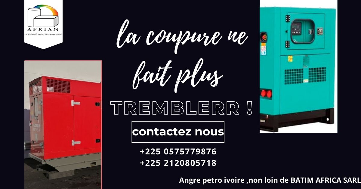 MAINTENANCE DE GROUPE ÉLECTROGÈNE