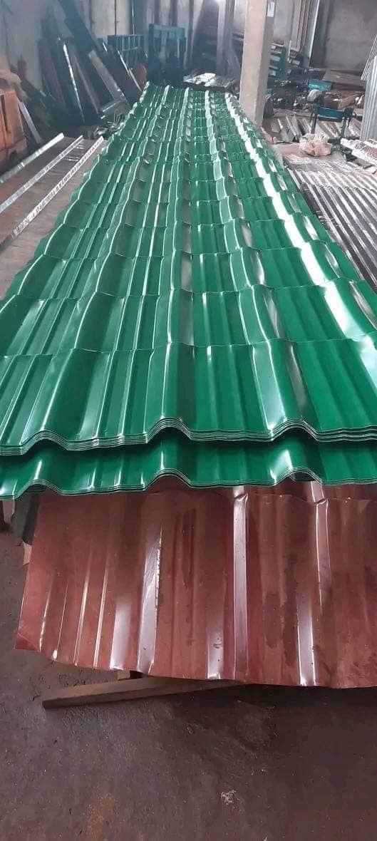 VENTE de tôles tuiles ondulées lisses accessoires aluminium socatral aluzinc