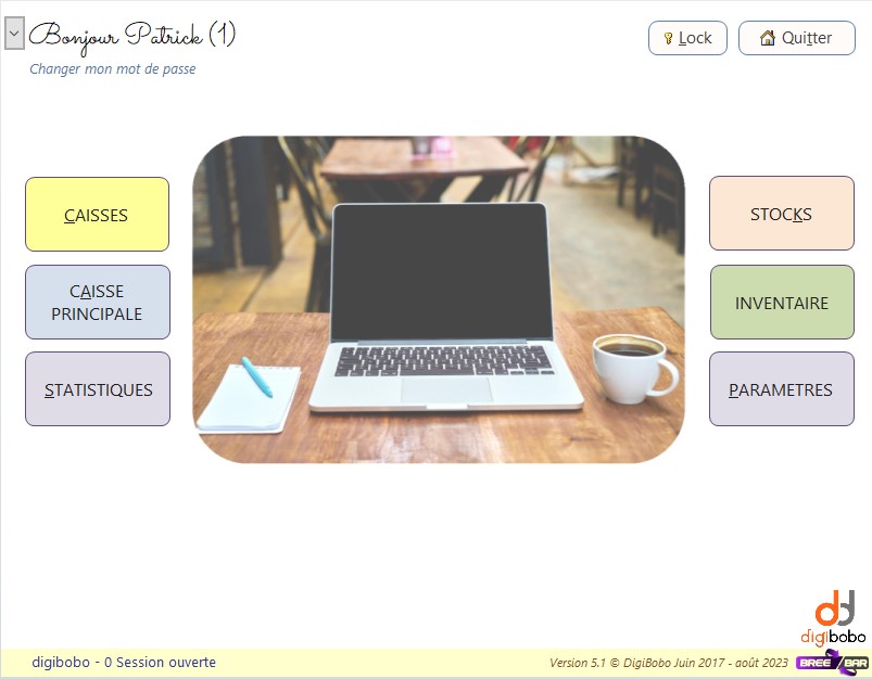 Logiciel de caisse Breebar