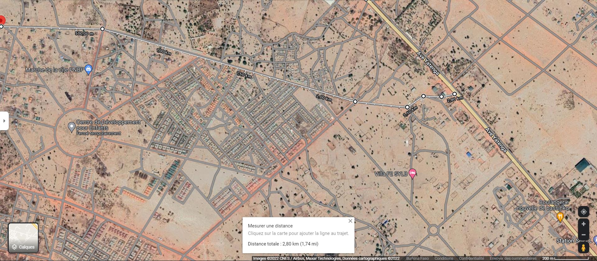 PARCELLE DE TYPE PAN COUPÉ D'UNE SUPERFICIE DE 342 M2 EN VENTE À OUAGADOUGOU QUARTIER BASSINKO
