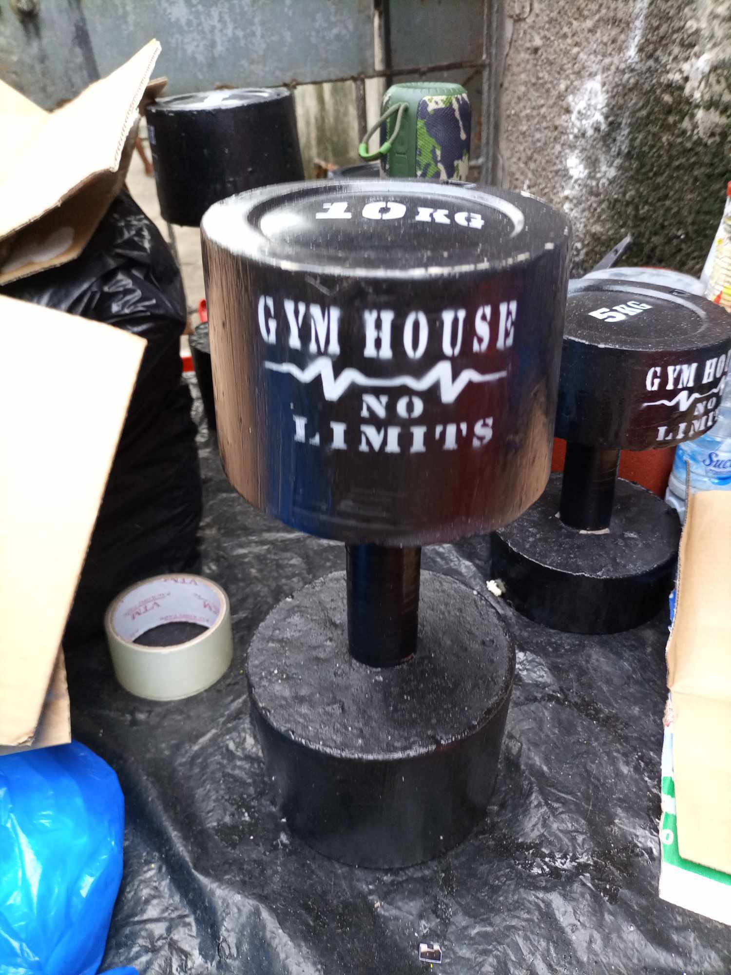 Halteres poids de musclation