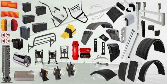 Fabrication Ventes Exportation de véhicules semi-remorques et pièces de rechanges