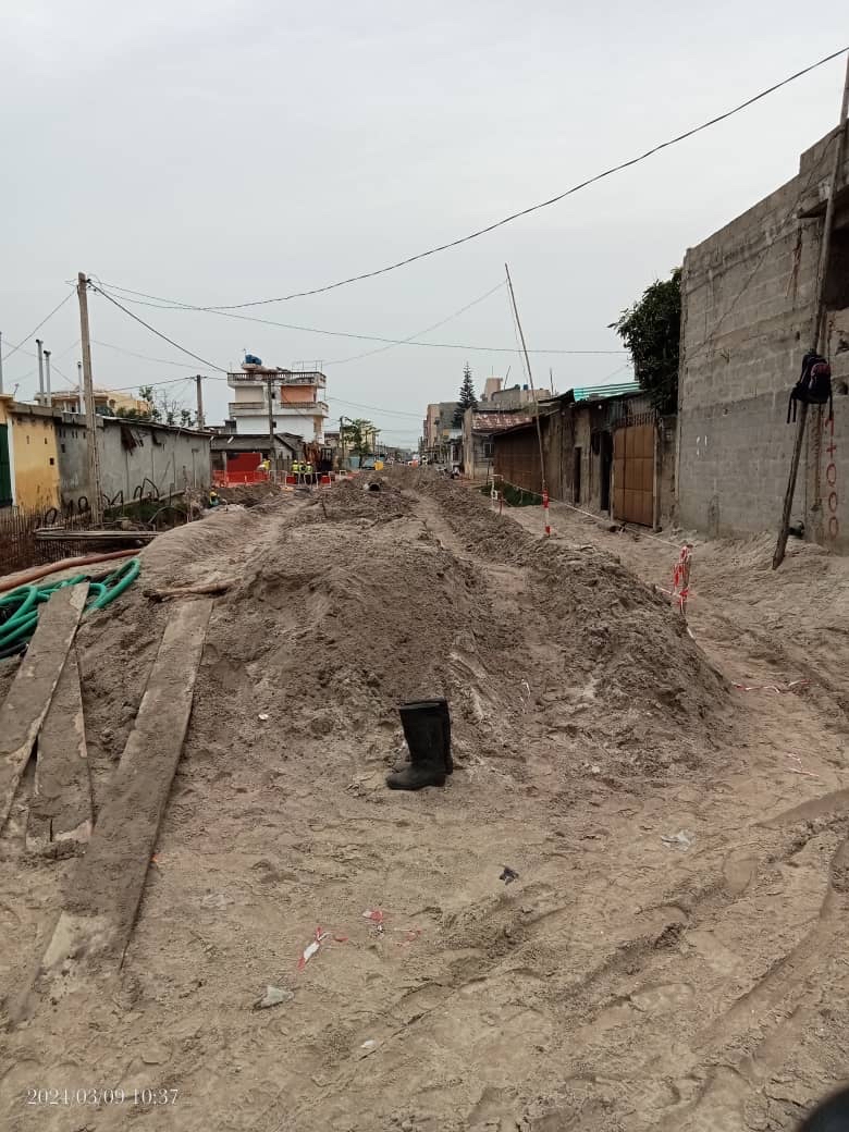 parcelle clôturée à vendre à fidjrosse kpota