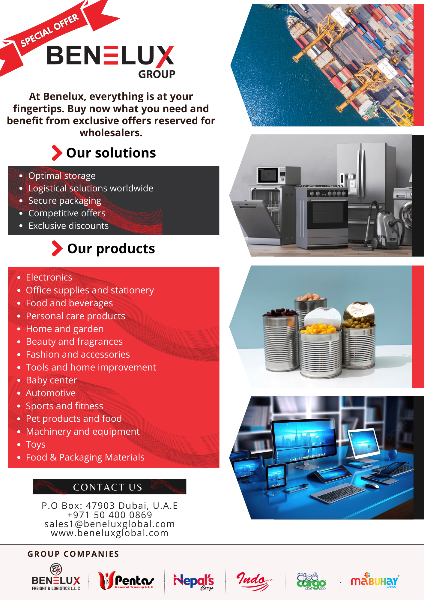 Bénéficiez d'offres exclusives réservées aux grossistes