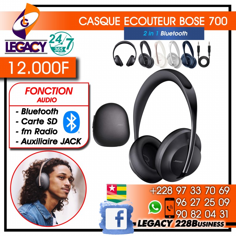 CASQUE ECOUTEUR BOSE 700