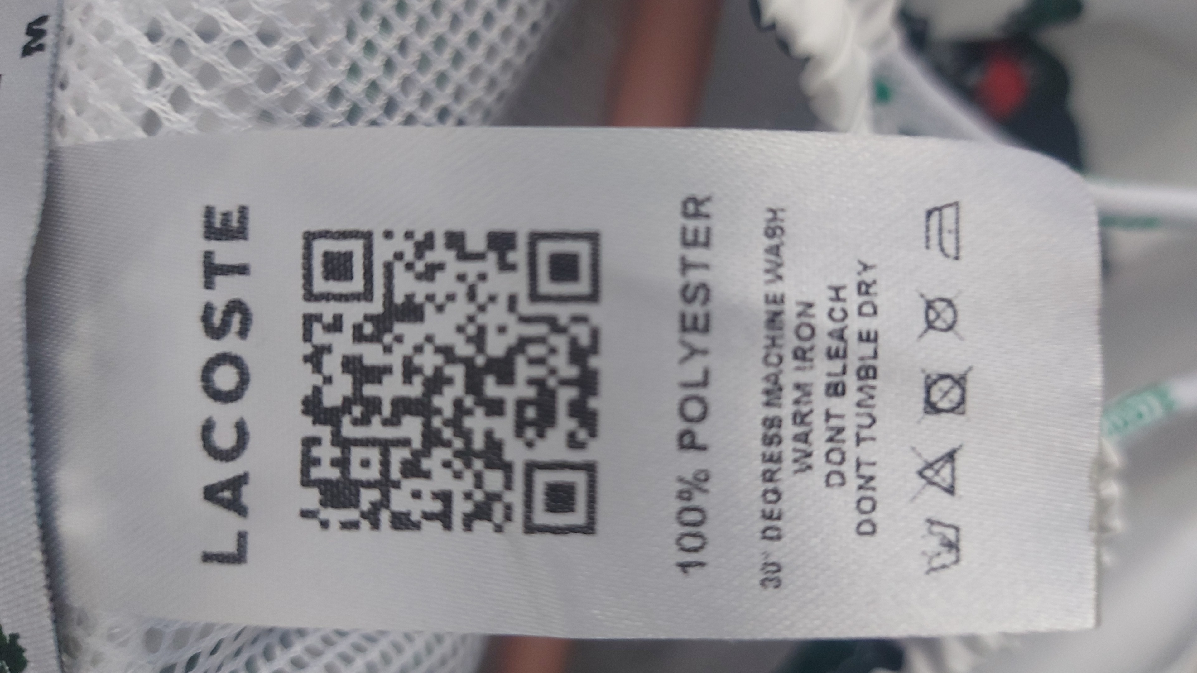 Short Lacoste original