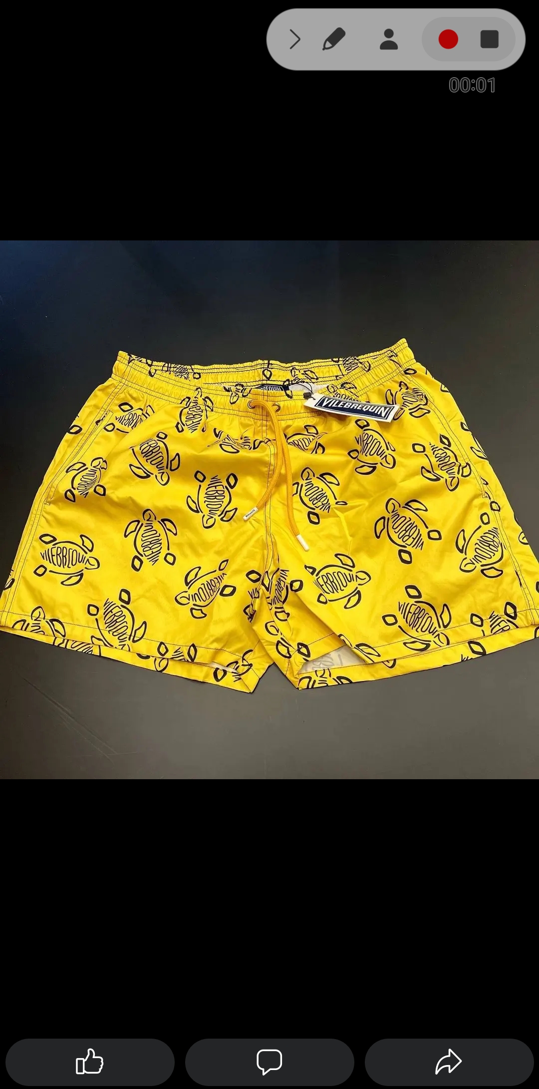 Short vilebrequin original