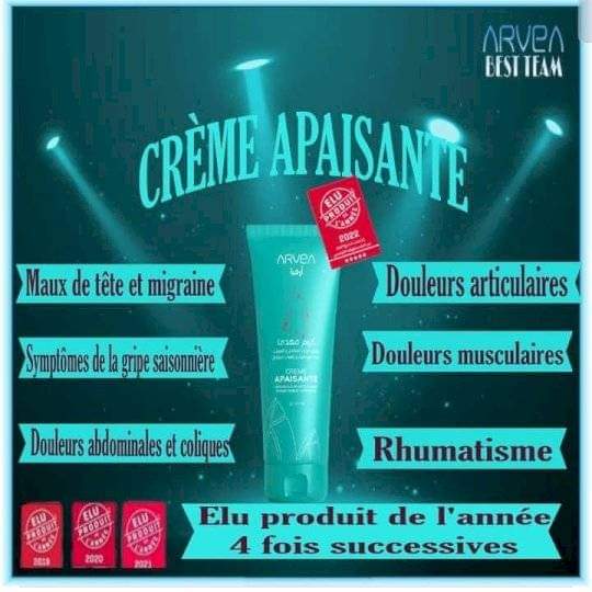 crème apaisante de ARVEA NATURE