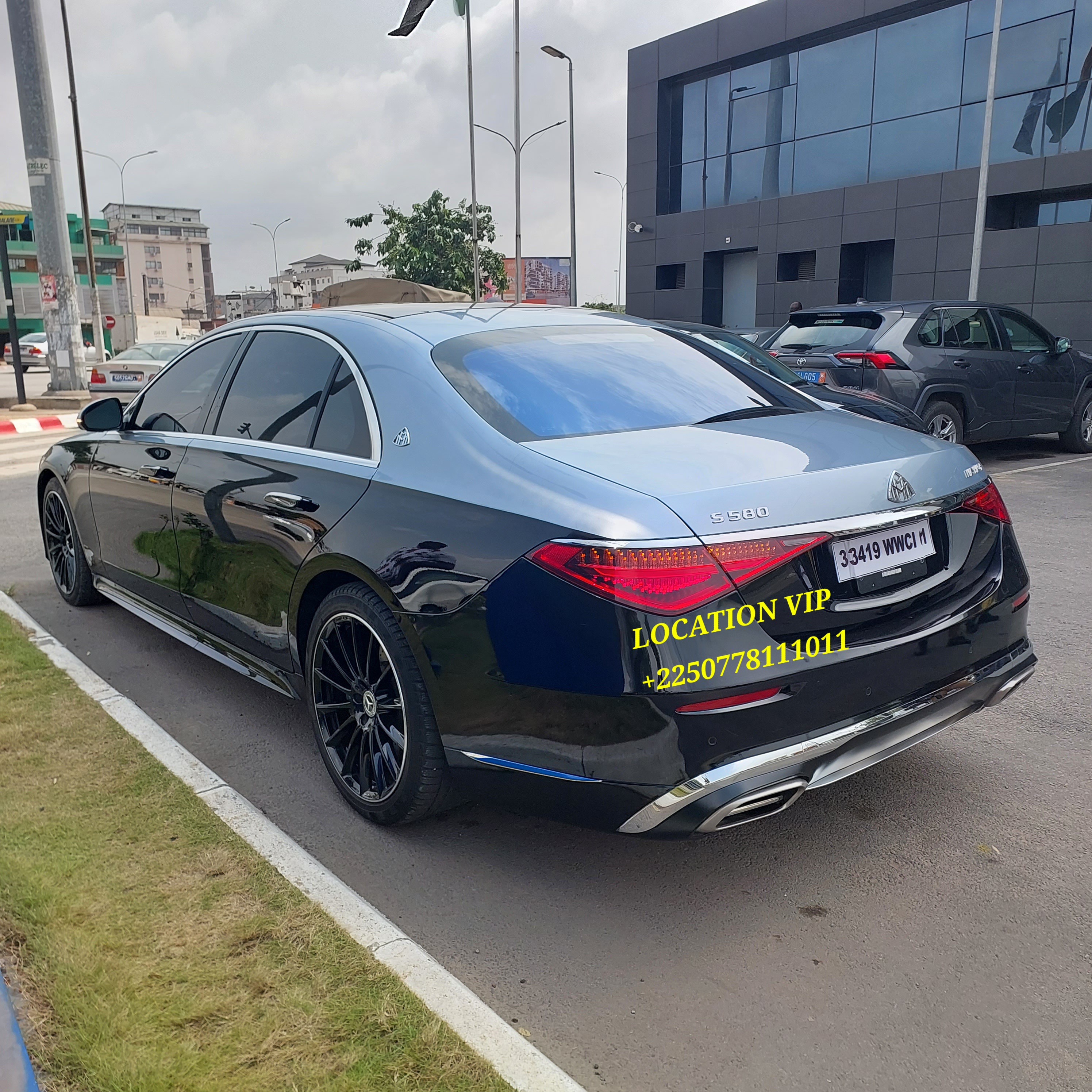 Location Mercedes Classe S- Maybach avec chauffeur- Location Mercedes Maybach Abidjan