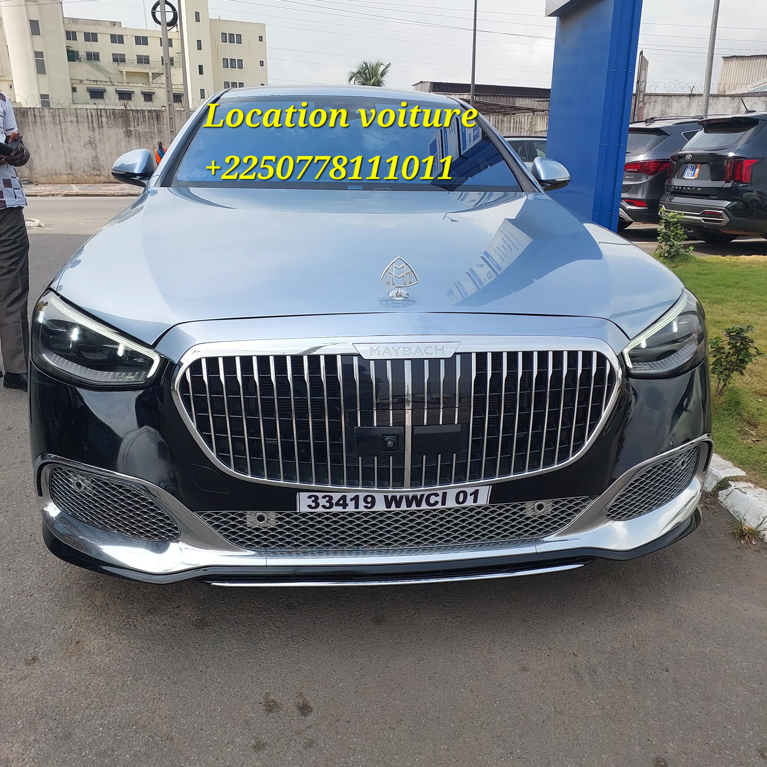 Location Mercedes Classe S- Maybach avec chauffeur- Location Mercedes Maybach Abidjan