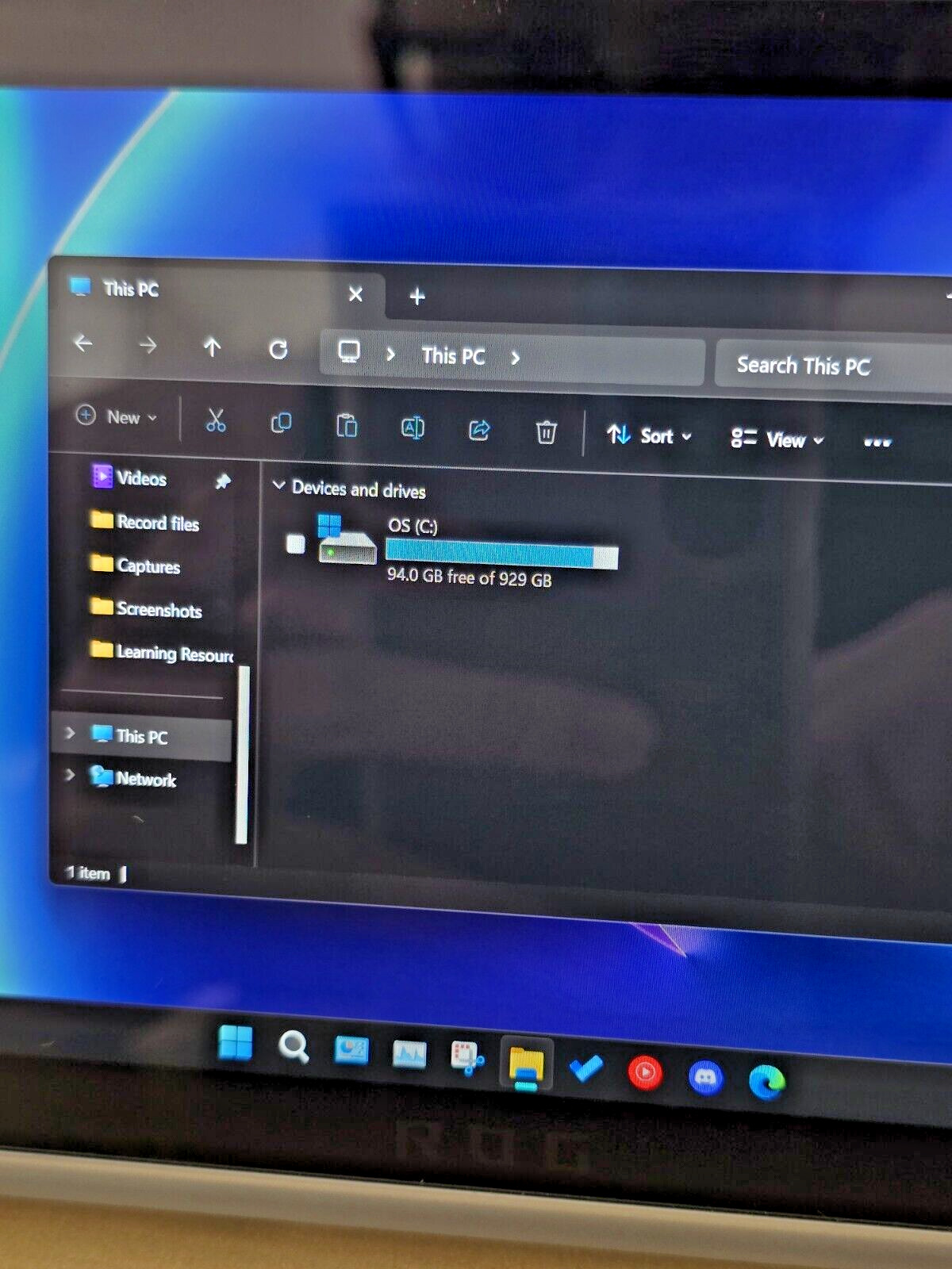 ASUS ROG Ally - RC71L Portable Gaming - 16GB 512GB