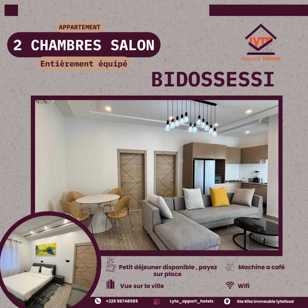 Studios, chambre salon et des deux chambres salon locatifs