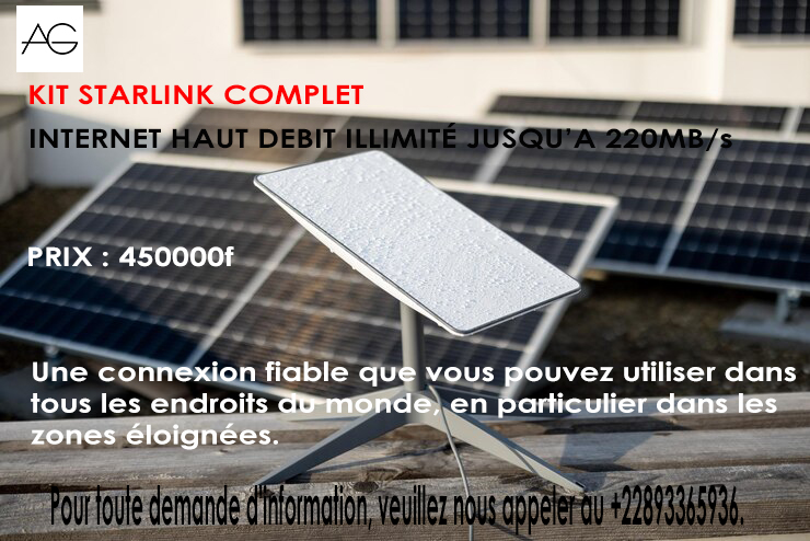 kit starlink Complet