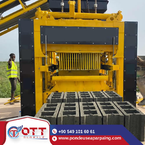 Machine a parpaing semi-automatique OTT 4.1 SA Machine a parpaing semi-automatique OTT 4.1 SA