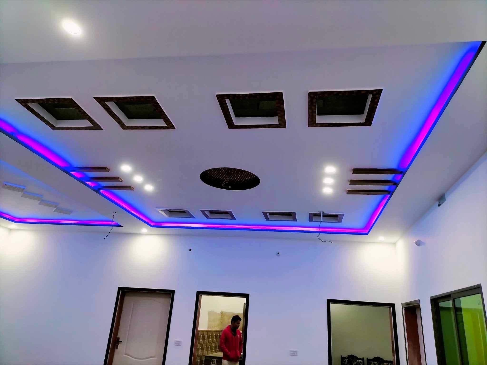 décoration en staff et peinture