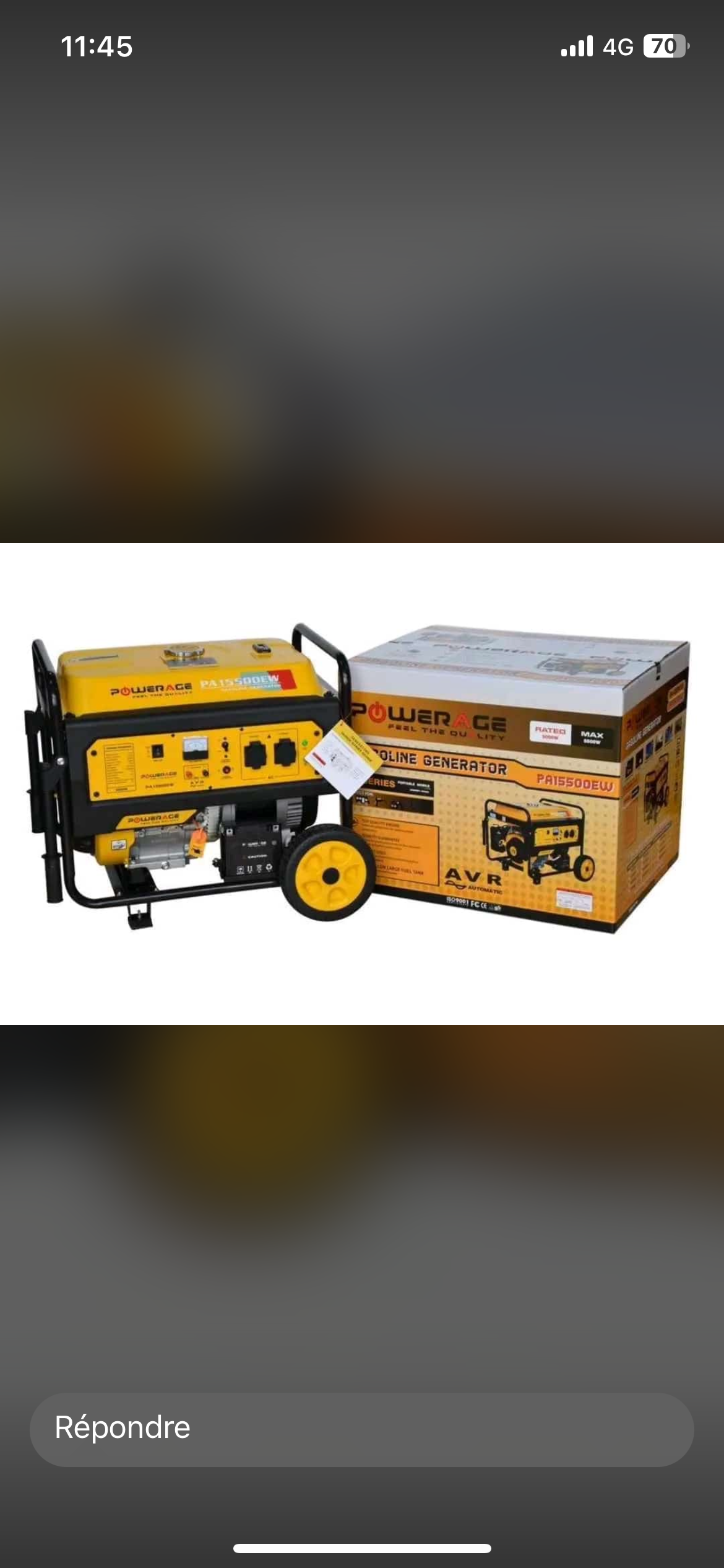 Groupe électrogène de toute modèles et de bonne qualité