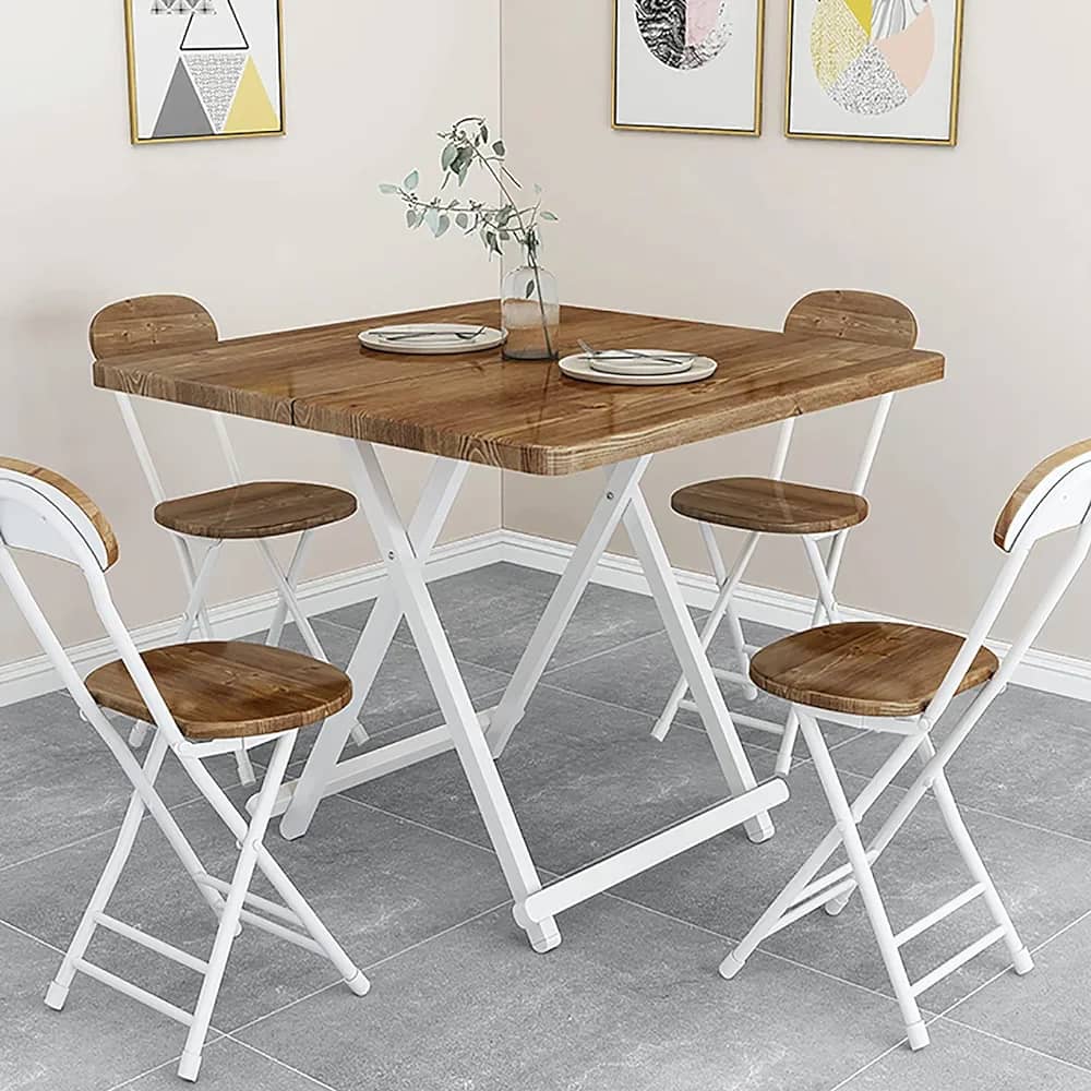 Table + 4 chaises pliantes