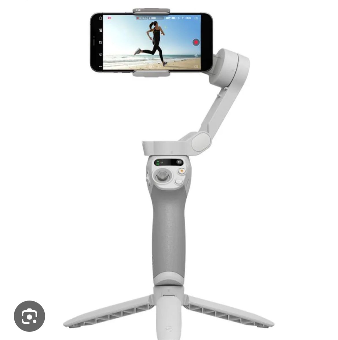 Stabilisateur trépied, perche selfie avec rotation 360°