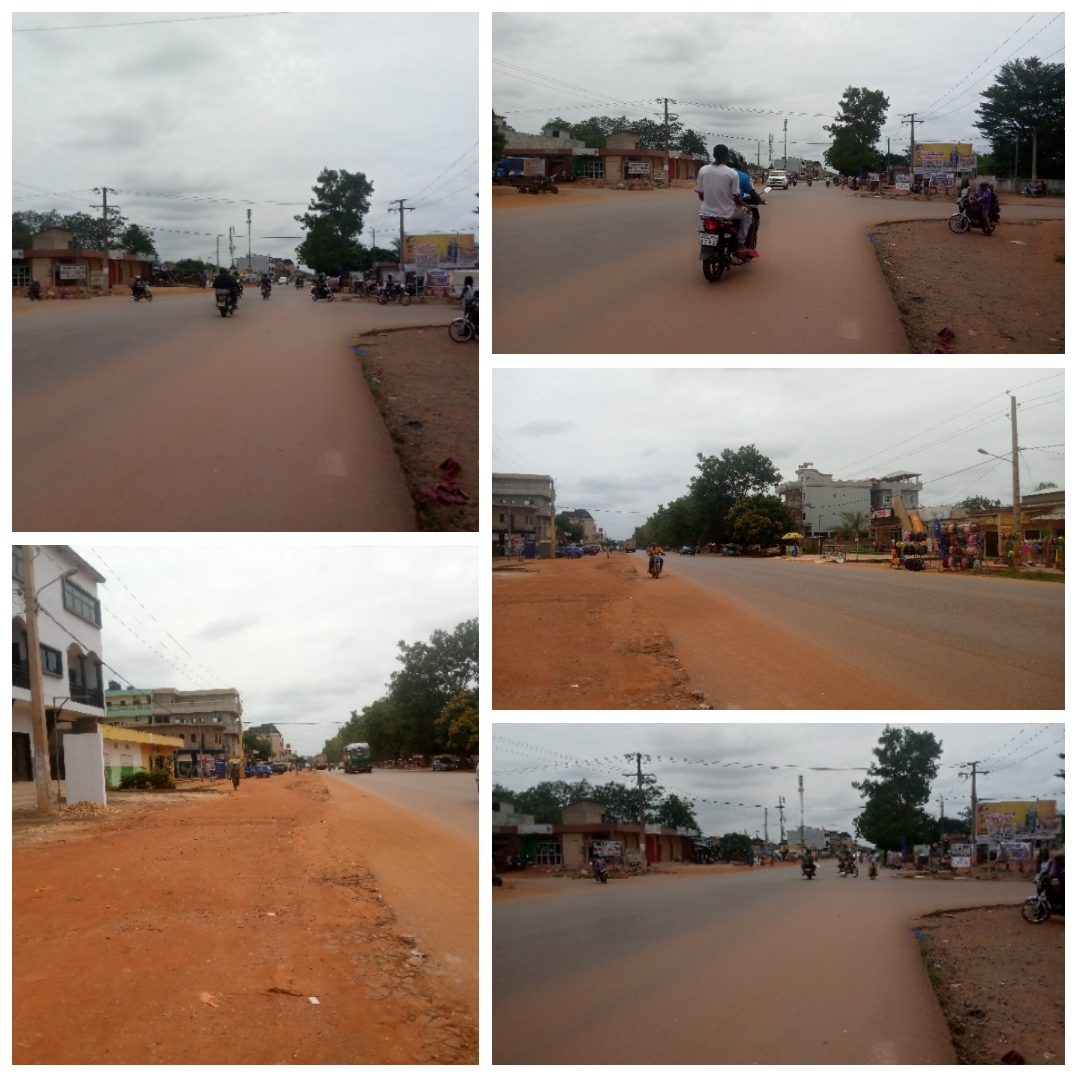 PARCELLE RECASÉE AU BORD DU GOUDRON AXE (BOHICON - ABOMEY) SISE À BOHICON À VENDRE.