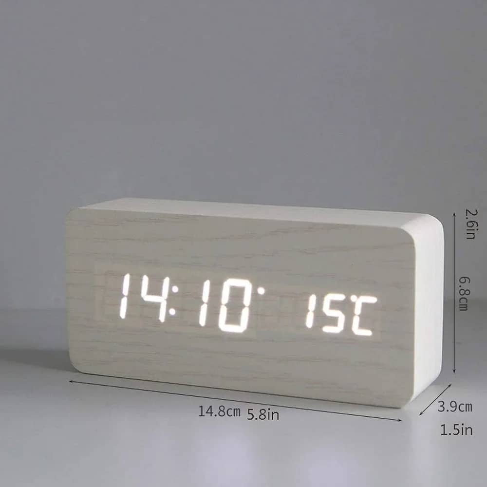 Horloge de table numérique - réveil portable
