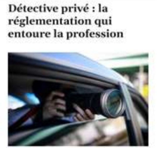 Détéctive privé