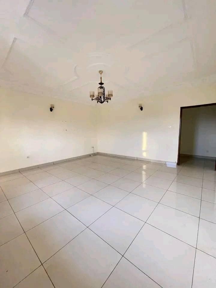 Bel appartement avec gardien eau chaude,forage parking magasin et eau gratuite à Nkolfoulou