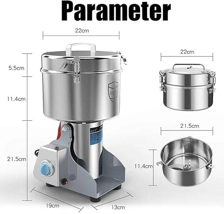Broyeur à sec multifonction électrique