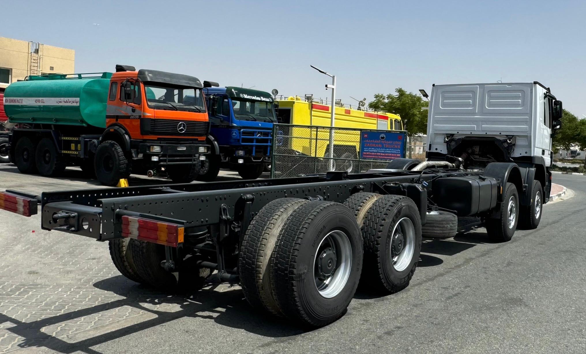 Mercedes Benz Actros 4144 Long Chassis Truck