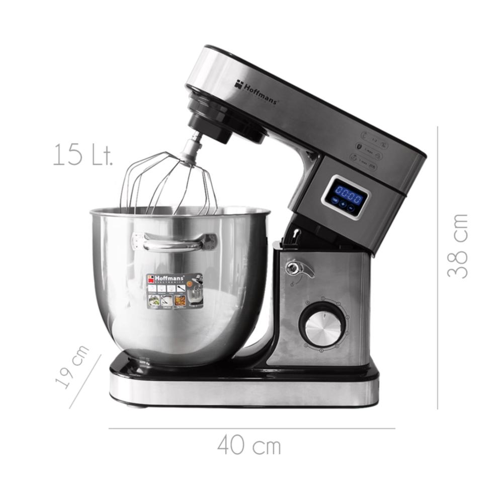 Mélangeur planétaire sur pied Pétrin professionnel 15 litres