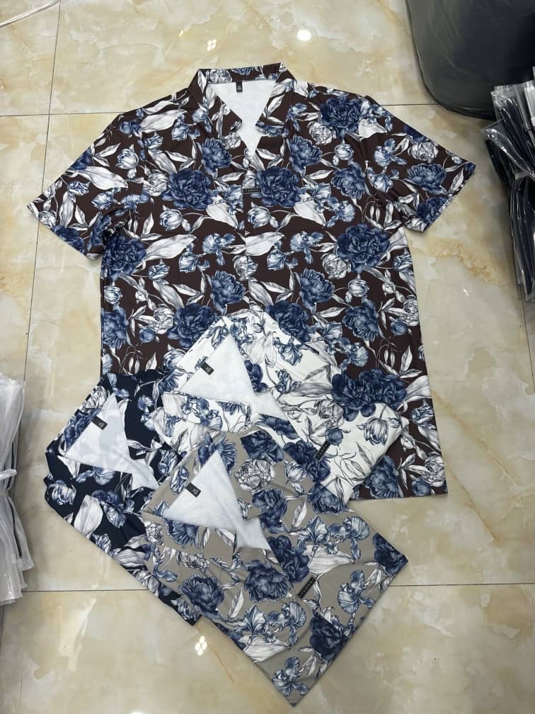 Lacoste, chemise en tissus soie