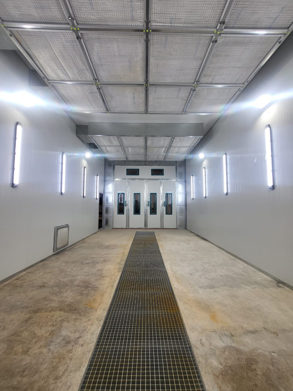 Four Thermolaquage Métaux Longs Construction Maroc