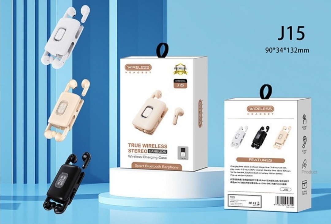 j15 écouteurs a 4 oreillettes