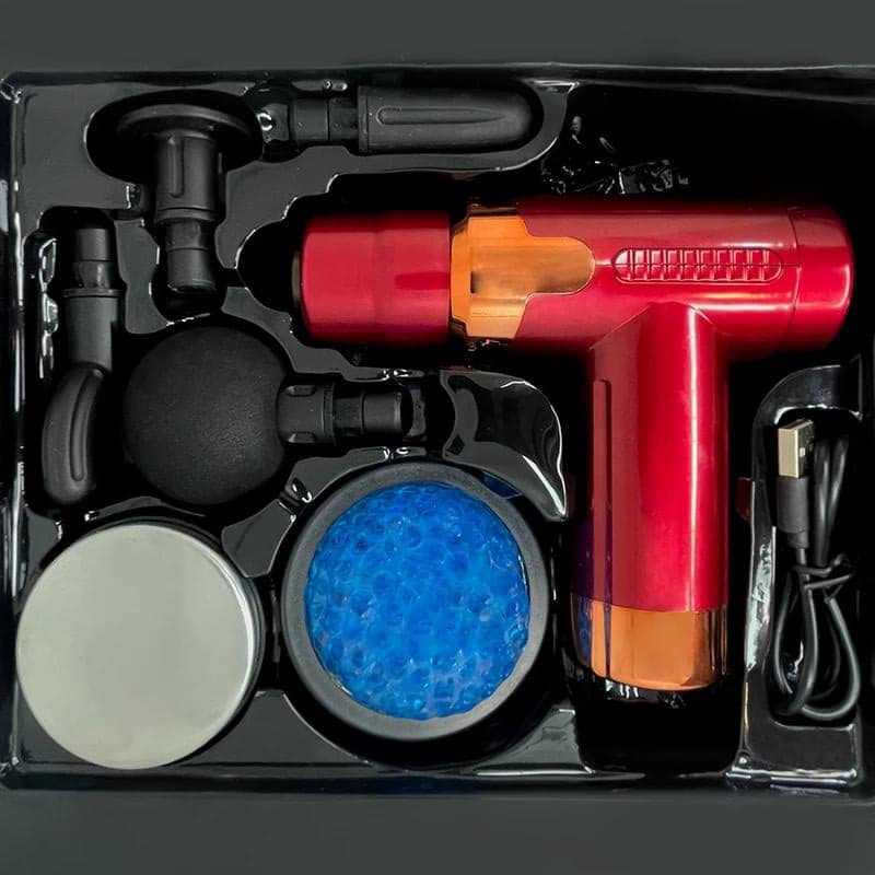 Pistolet de massage à vibrations thermiques chaudes et froides