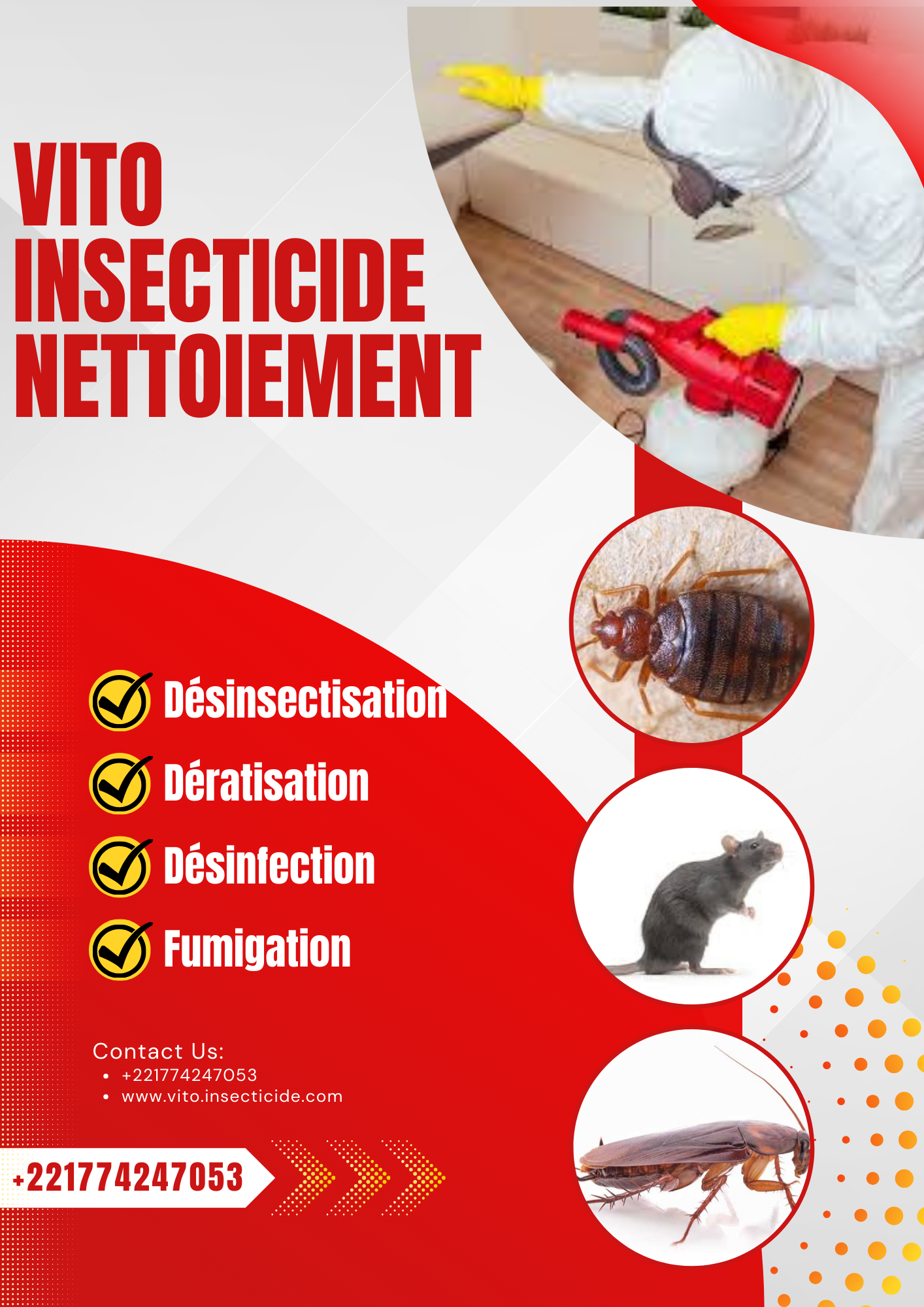 traitement des nuisibles