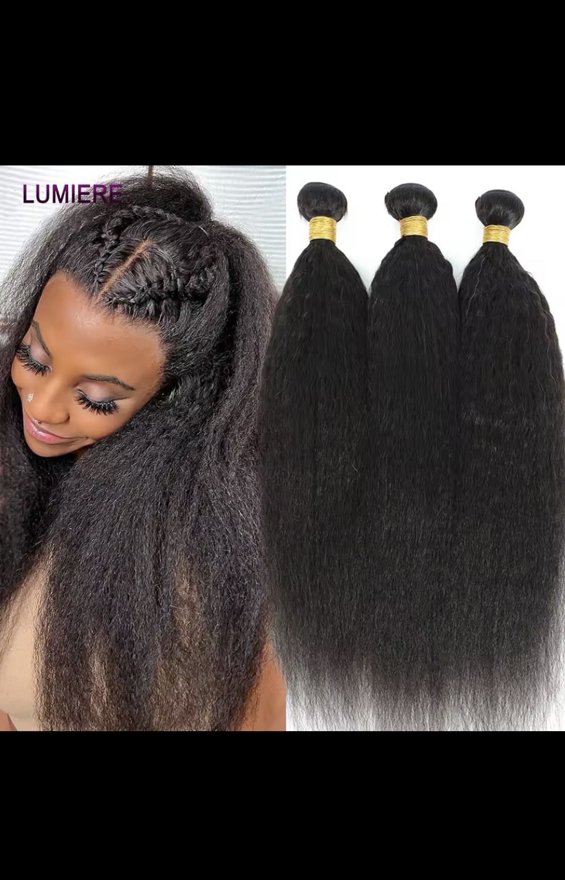 PERRUQUE 100% Brésilien.