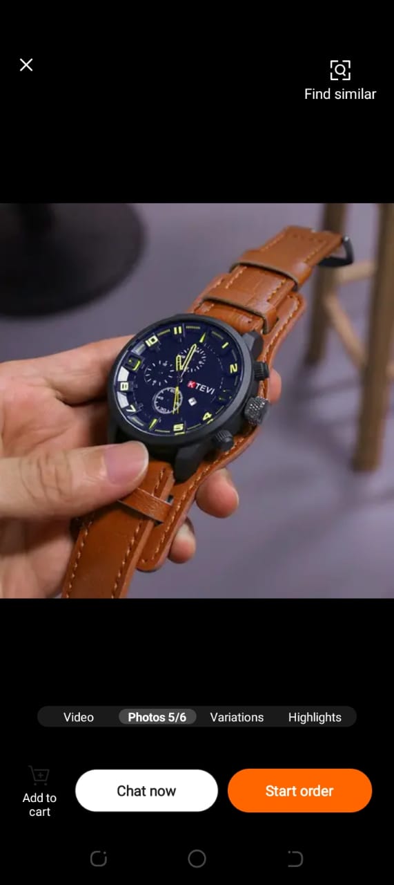 Montre Élégante pour homme