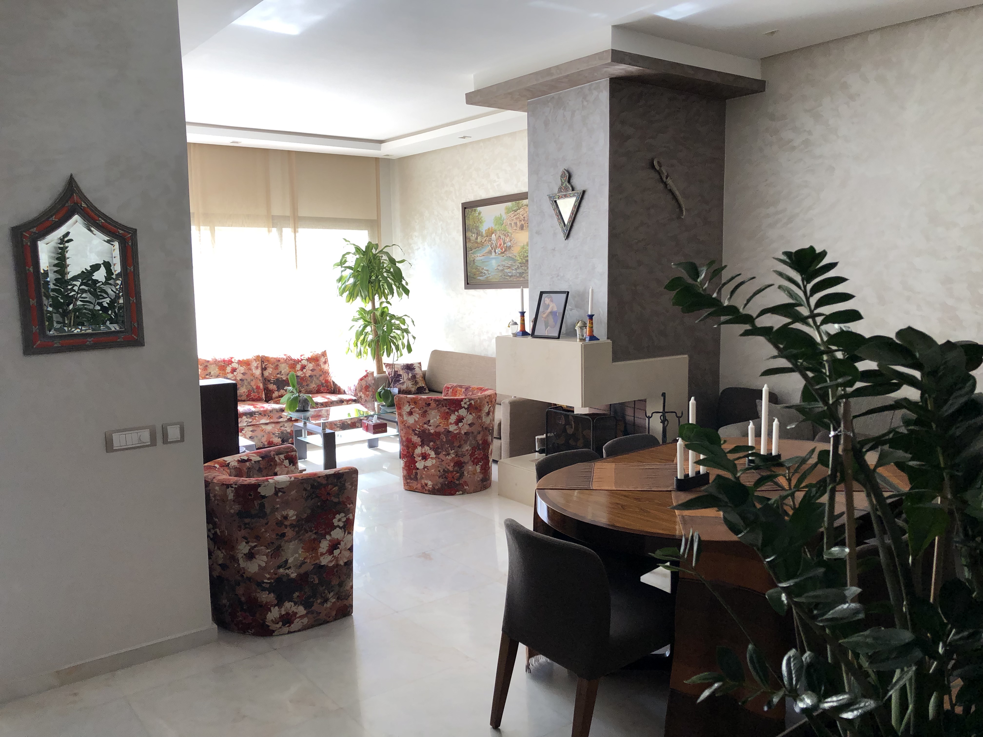 Appartement Luxueux 134 m2 à Casablanca au Maroc