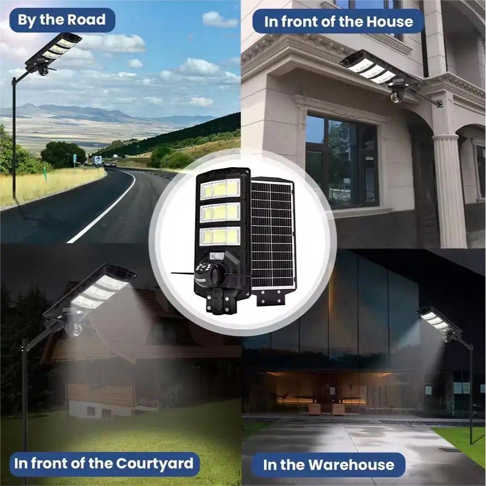 lampadaire solaire à caméra