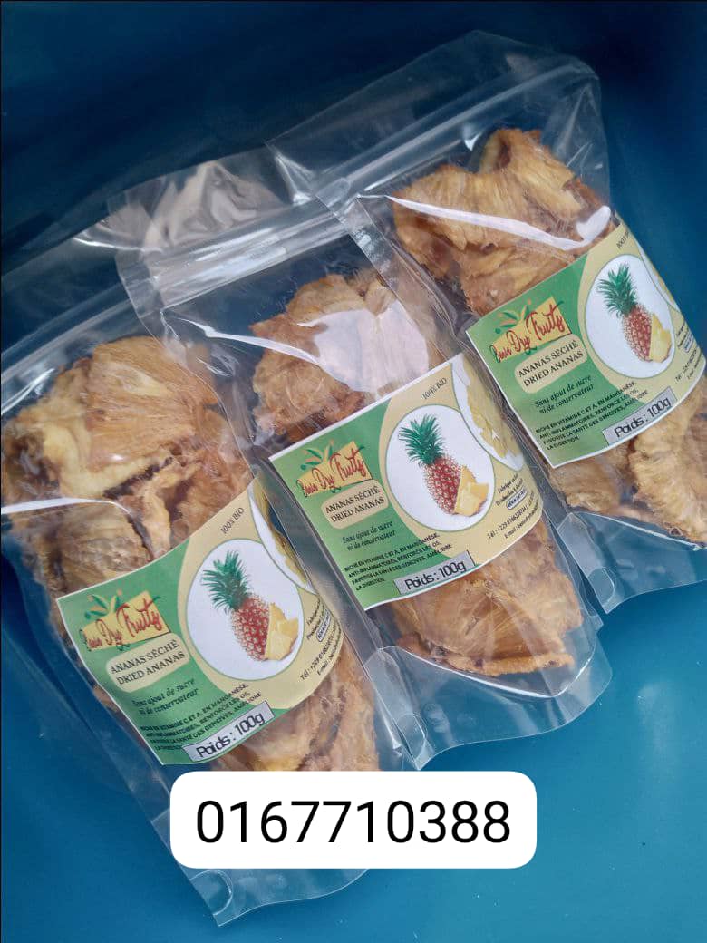 Vente d'Ananas Séchés - Un Délice Naturel