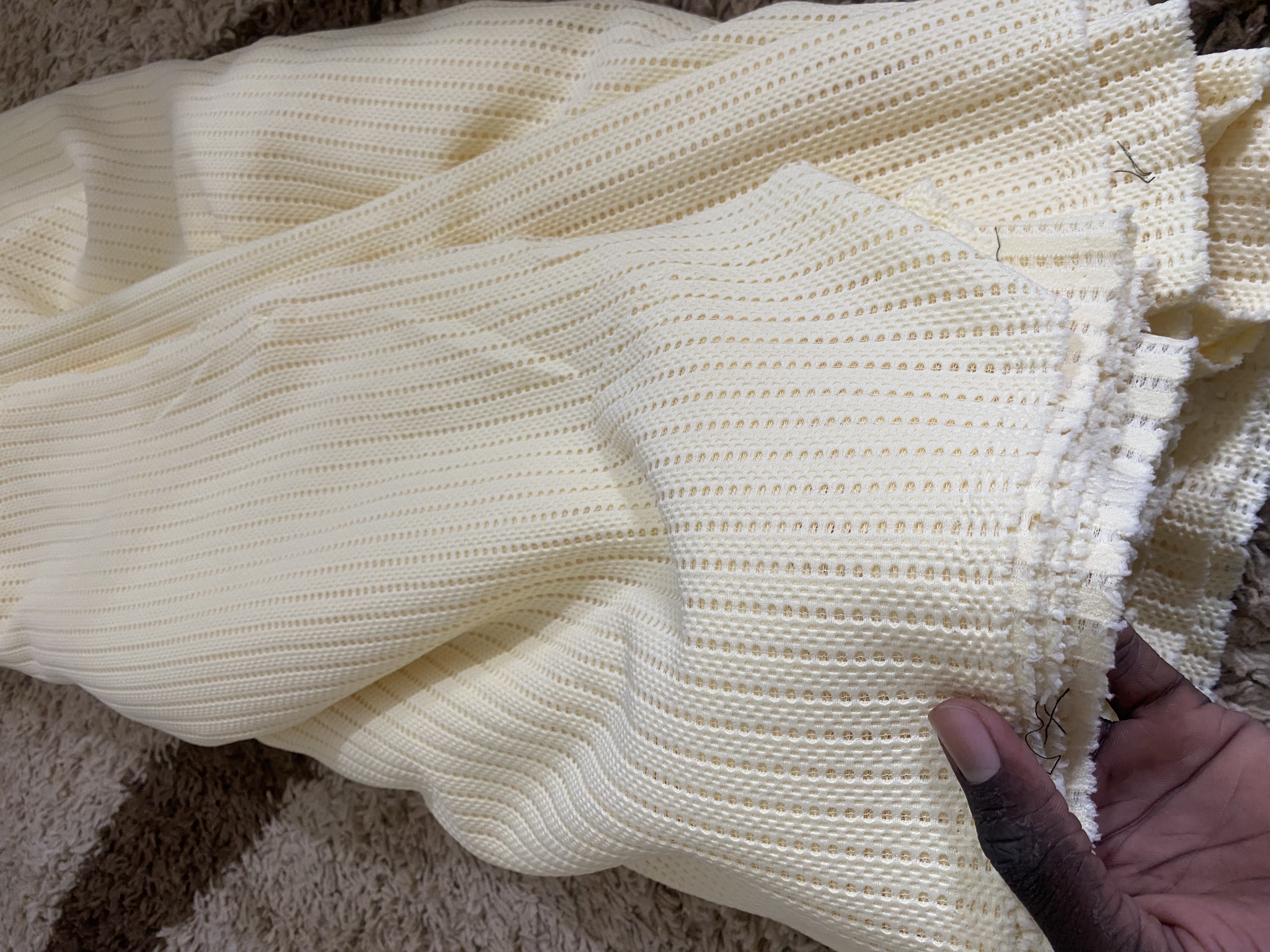 tissu de bonne qualité