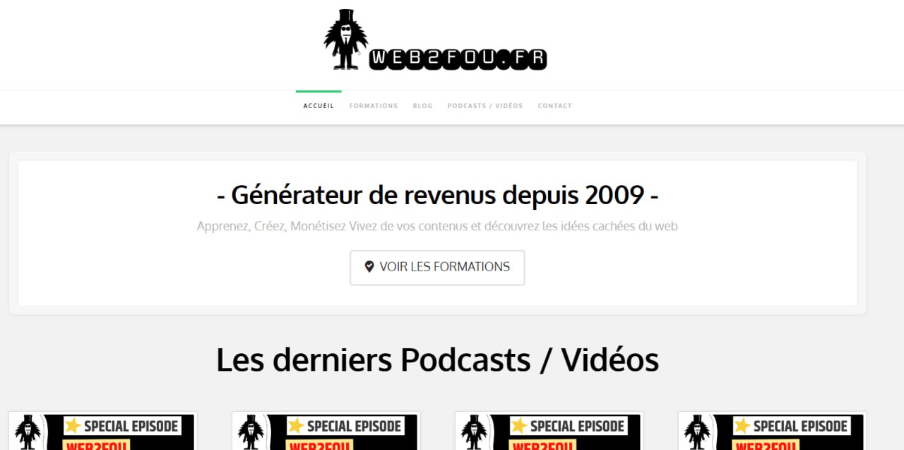 Formation : Cyril – Web2fou Pack Premium 2023