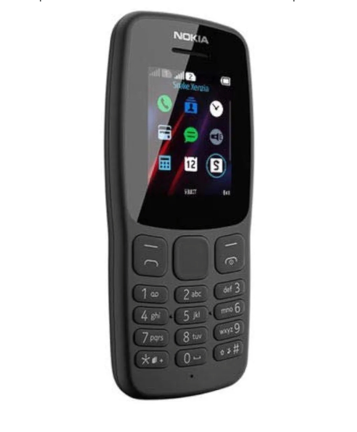 NOKIA 106 DOUBLE SIM NOIR