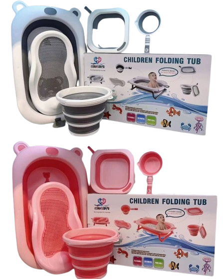 Ensemble de de bassine Pliable 05 Pieces Ensemble de de bassine Pliable 05 Pieces