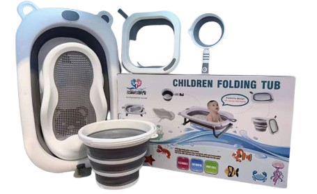 Ensemble de de bassine Pliable 05 Pieces