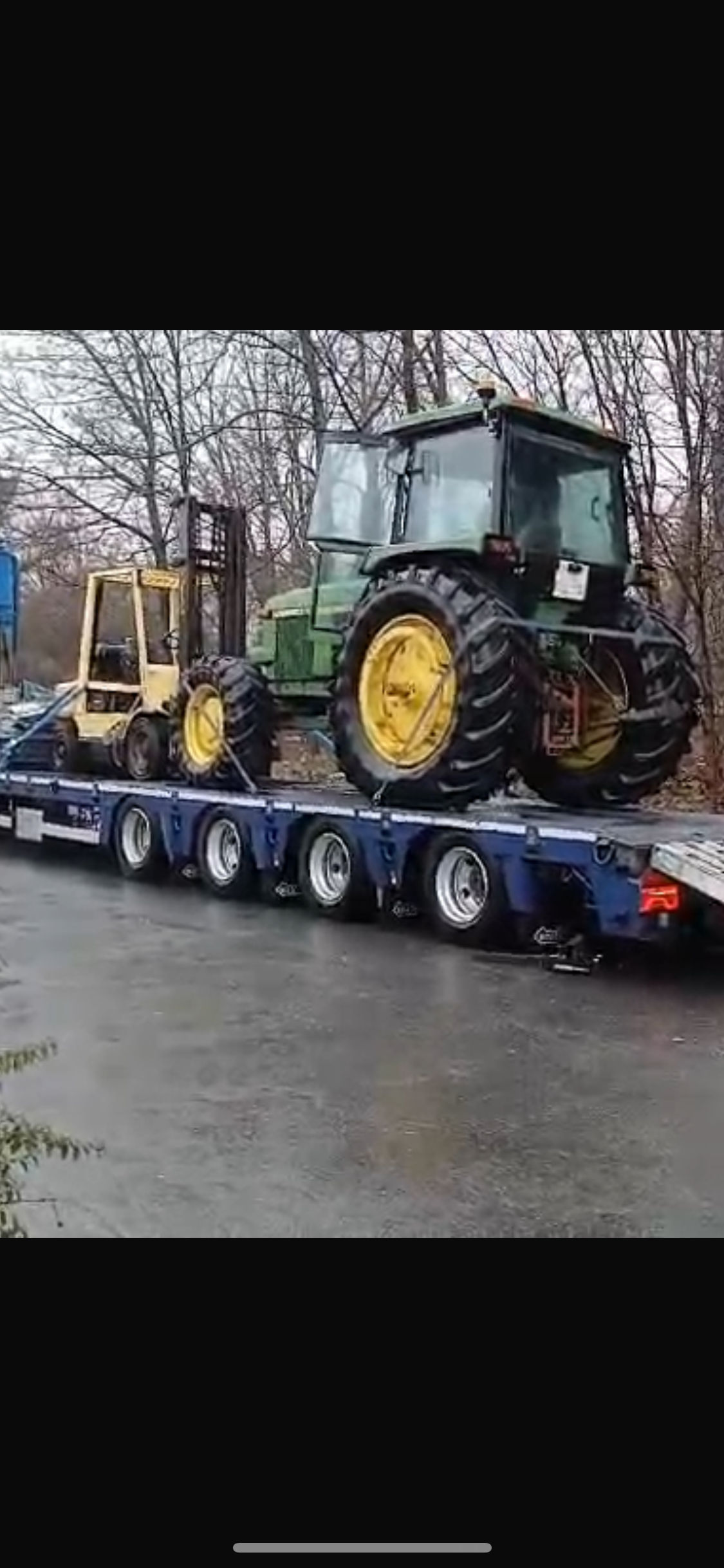 Tracteur John DEERE 4x4. 6 Cylindres Tracteur John DEERE 4x4. 6 Cylindres