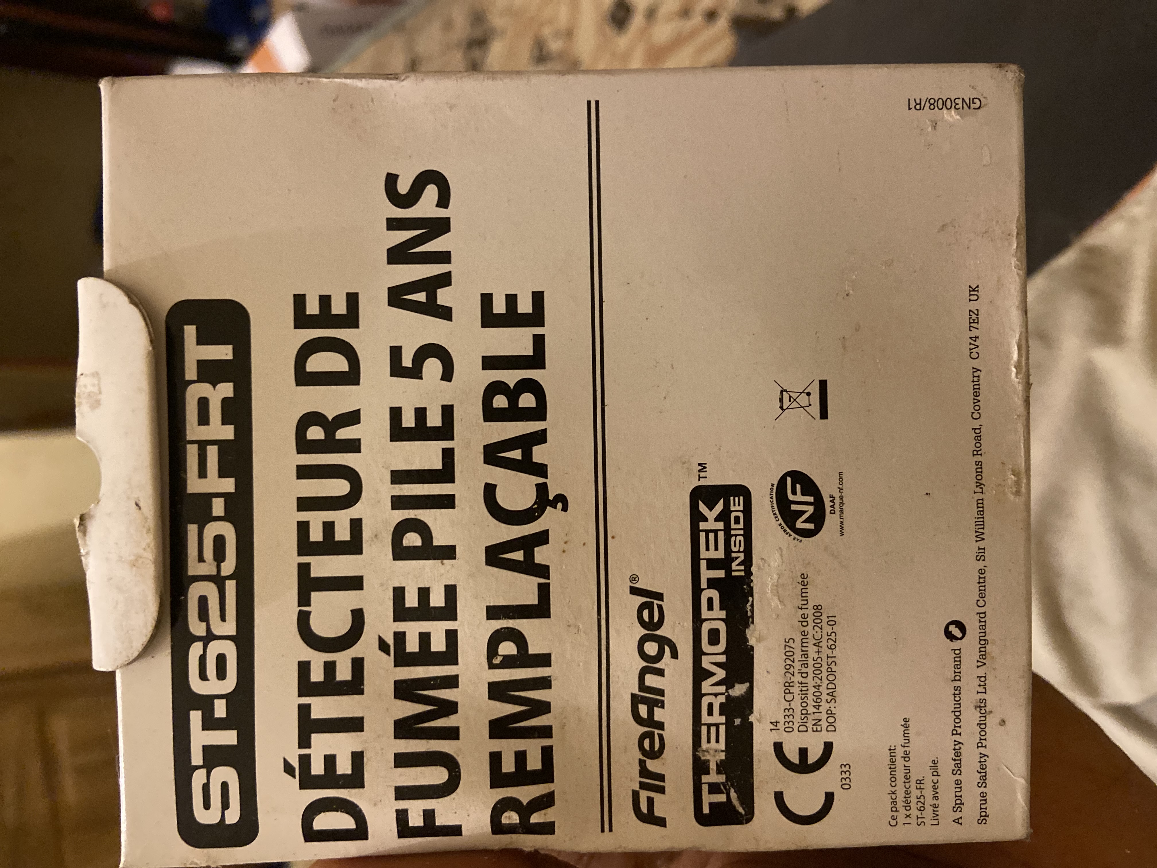 Détecteur de fumée