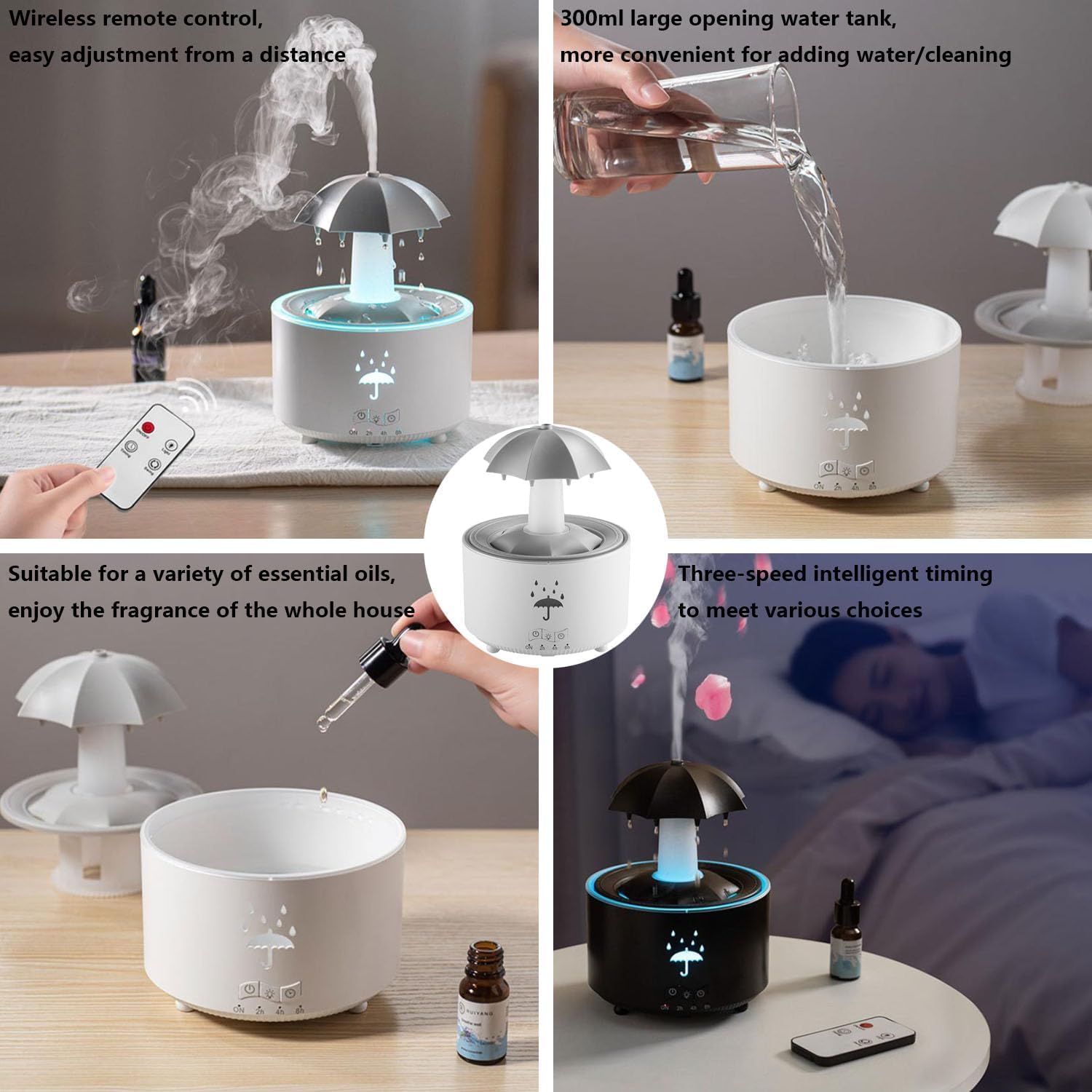 Diffuseur d'aromathérapie rotatif